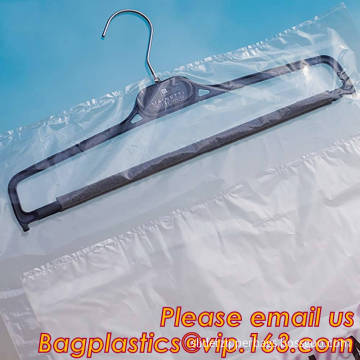 DRY CLEANING GARMENT BAG COVER, SANITARY LAUNDRY BAG, HOTEL, LAUNDRY STORE, CLEANING SUPPLIES,HANGER